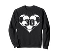 Soccer Number 30 Jersey Funny Sweatshirt - Unique Graphic for Adults - T-Shirt, Sweatshirt, Hoodie