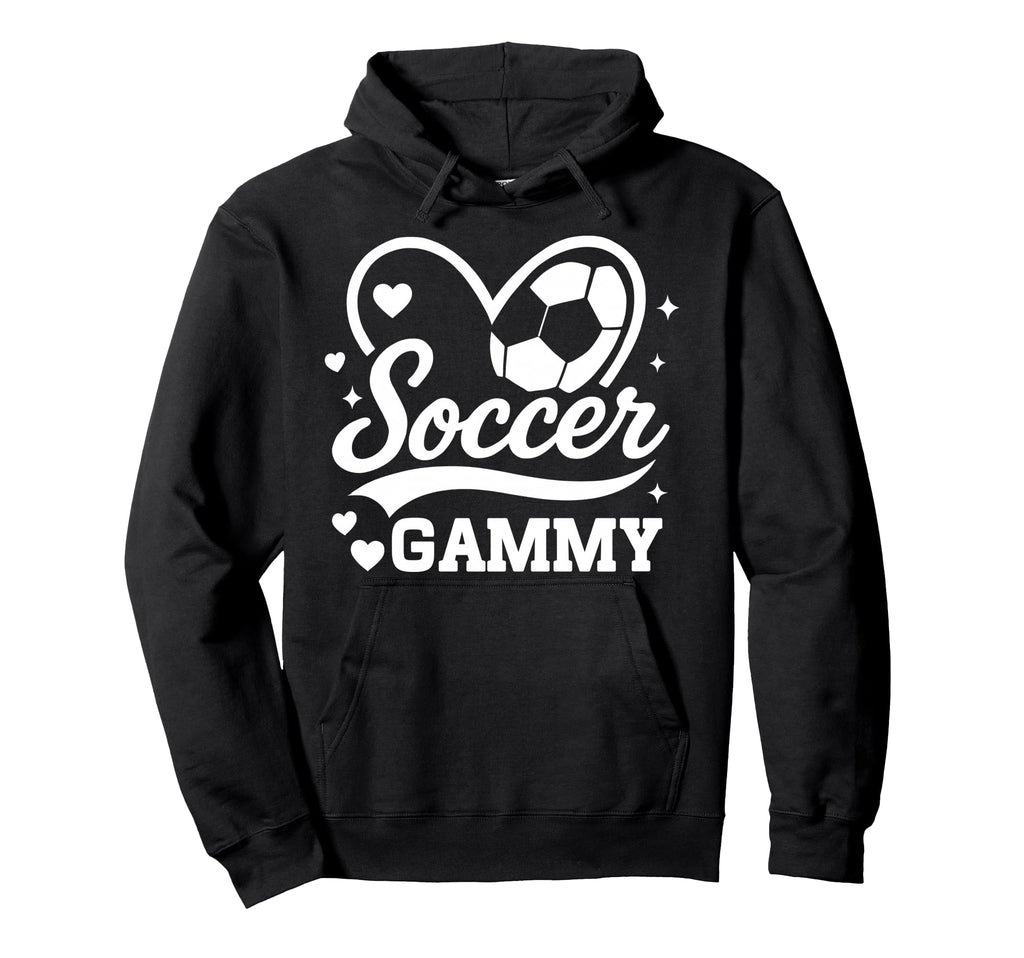 Soccer Gammy Heart Love Soccer Player Hoodie - Graphic Print Unisex - T-Shirt, Sweatshirt, Hoodie