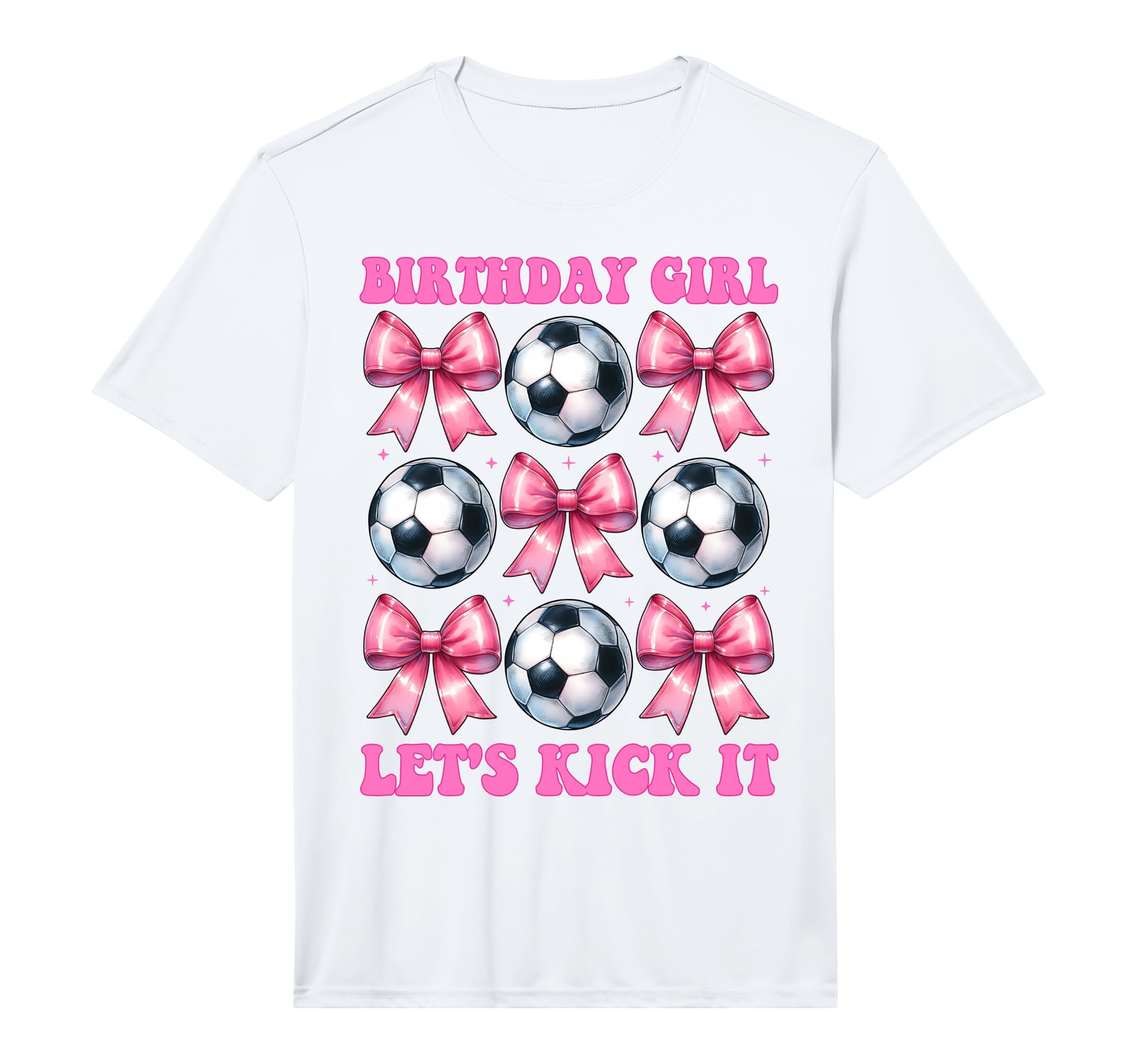Birthday Lets Kick It Soccer Mom T-Shirt - Custom Art Print Unisex - T-Shirt, Sweatshirt, Hoodie