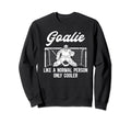 Ice Hockey Goalie Goaltender Ice Sweatshirt - Graphic Print for Adults - T-Shirt, Sweatshirt, Hoodie