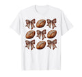 Football Coquette Bow Football T-Shirt - Fun Novelty Design Men Women - T-Shirt, Sweatshirt, Hoodie