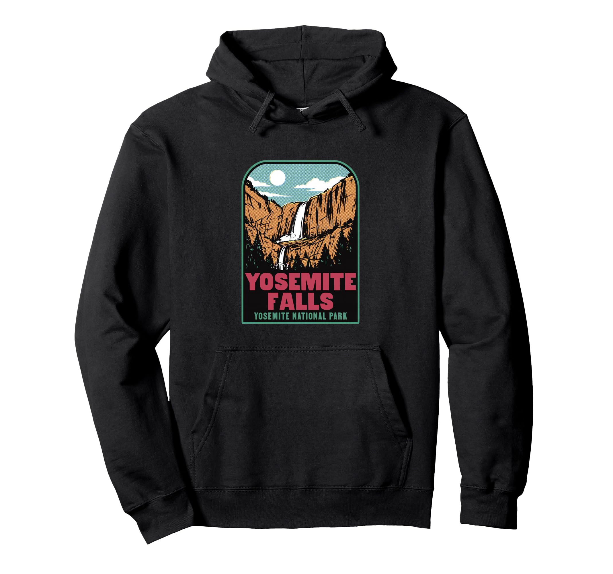 Yosemite Falls National Park Hoodie - Casual Everyday Wear Unisex - T-Shirt, Sweatshirt, Hoodie