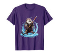 Otter Ice Hockey Player Hockey Stick T-Shirt - Streetwear Style Unisex - T-Shirt, Sweatshirt, Hoodie