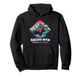 Rocky Mountain Moose Forest Hoodie - Casual Everyday Wear for Adults - T-Shirt, Sweatshirt, Hoodie