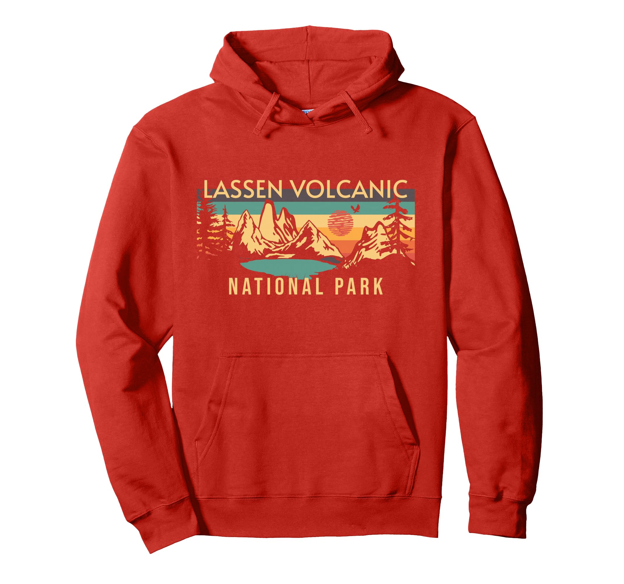Lassen Volcanic National Park Sweatshirt - Aesthetic Graphic for Adults - T-Shirt, Sweatshirt, Hoodie