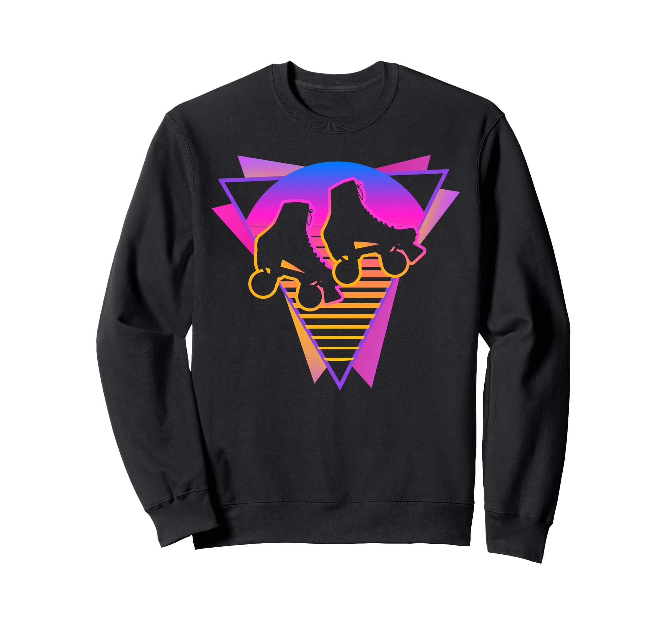 Roller Skating Skate Vaporwave Sweatshirt - Aesthetic Graphic Men Women - T-Shirt, Sweatshirt, Hoodie
