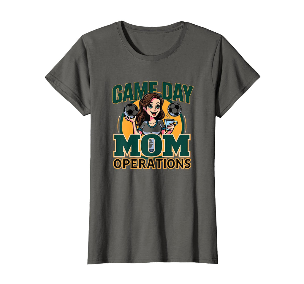 Game Day Mom Operations Soccer Parent T-Shirt - Aesthetic Graphic Unisex - T-Shirt, Sweatshirt, Hoodie