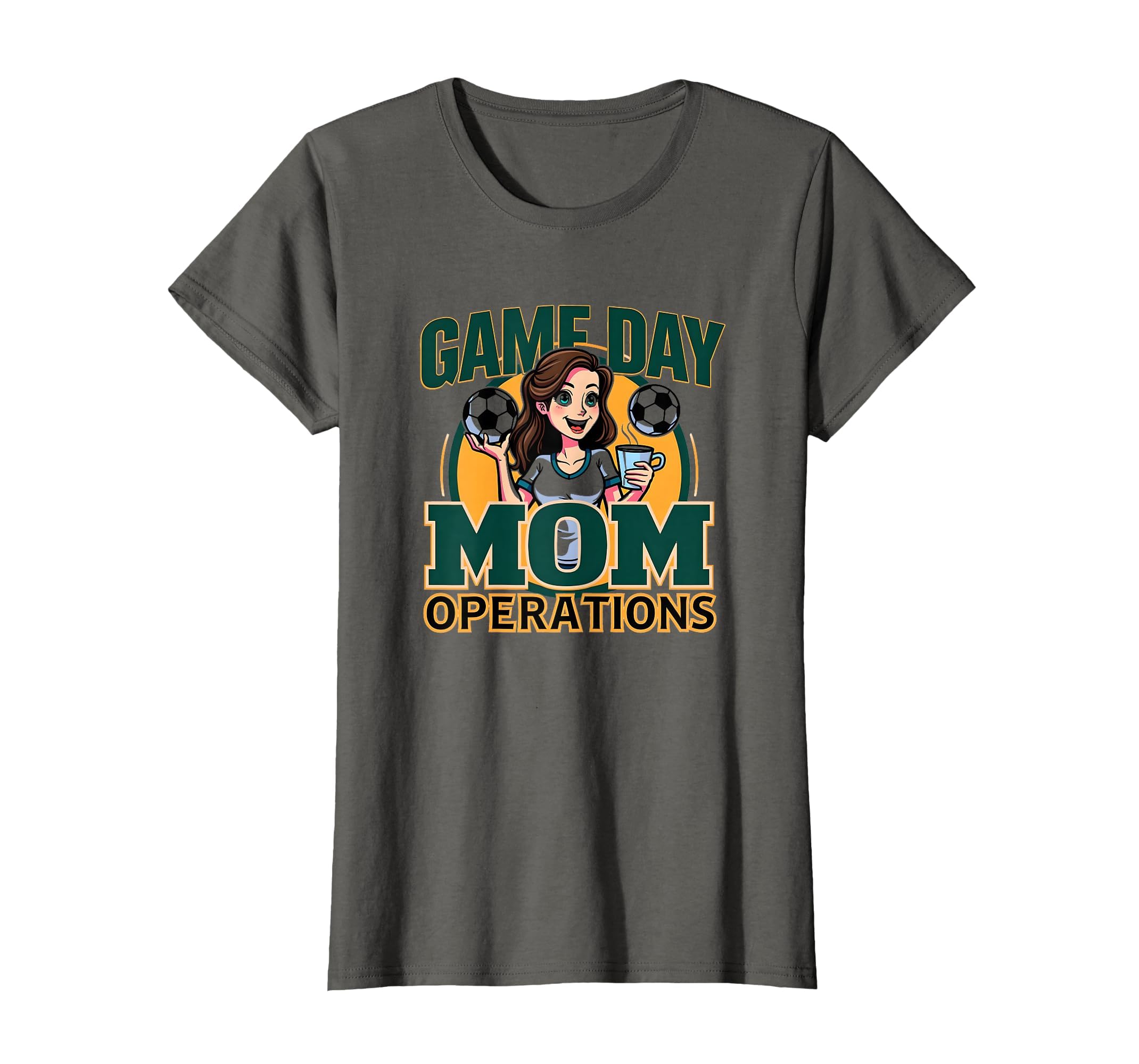 Game Day Mom Operations Soccer Parent T-Shirt - Aesthetic Graphic Unisex - T-Shirt, Sweatshirt, Hoodie