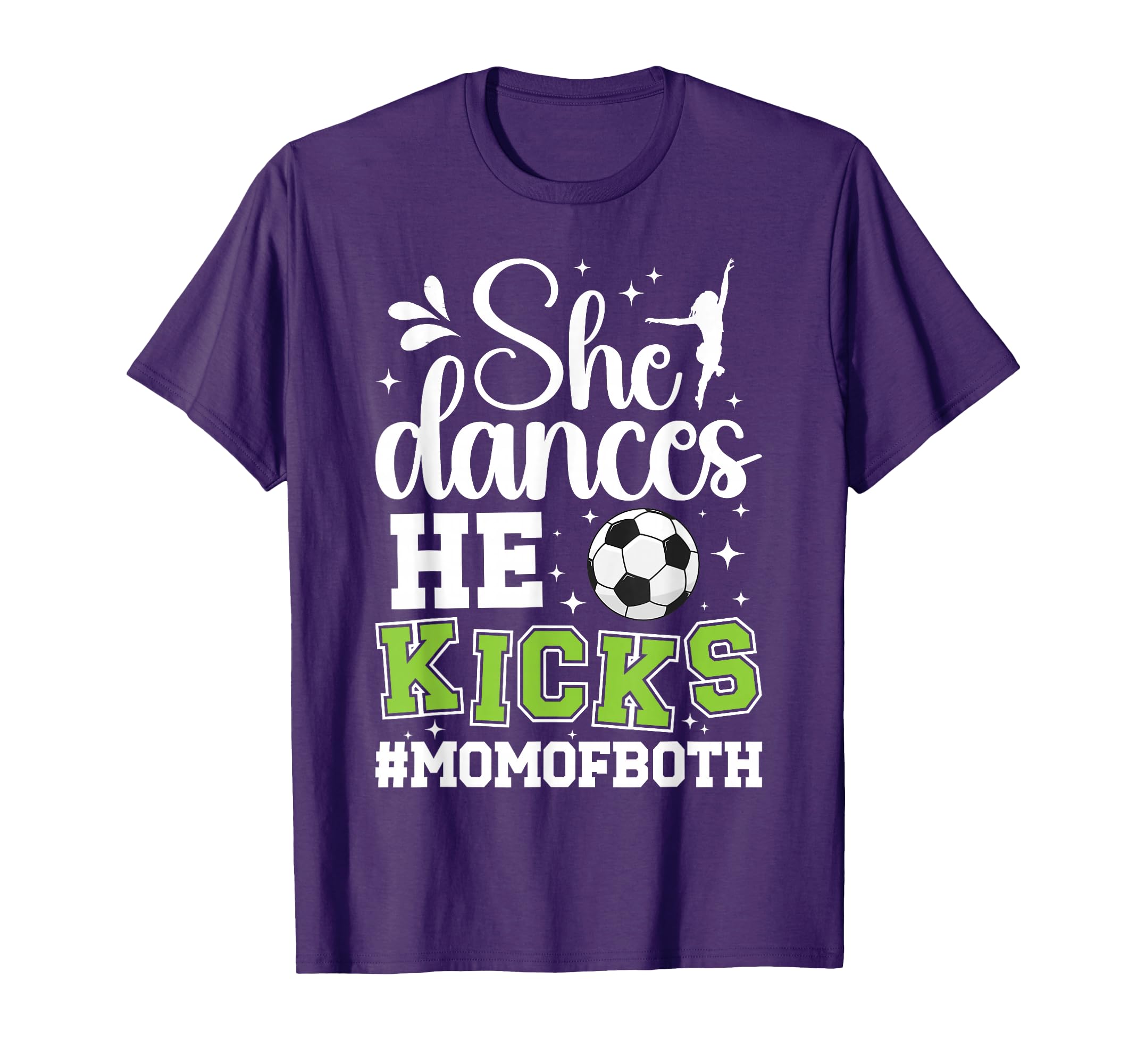 She Dances He Kicks Mom Both Dance T-Shirt - Aesthetic Graphic Men Women - T-Shirt, Sweatshirt, Hoodie