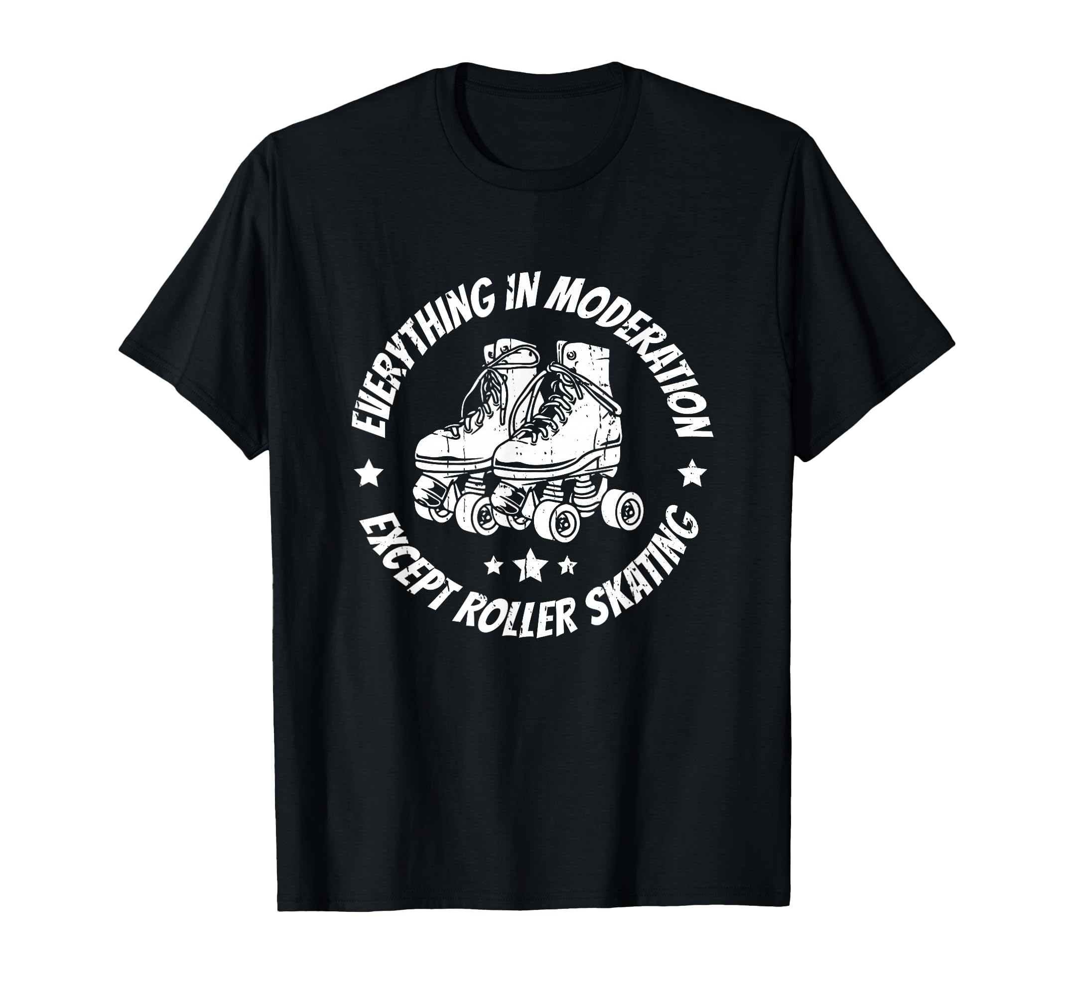 Skates Skater Roller Skating T-Shirt - Graphic Print for Adults - T-Shirt, Sweatshirt, Hoodie