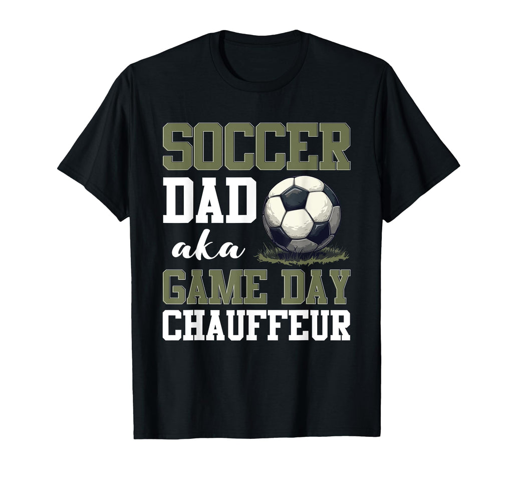 Soccer Dad Fathers Day T-Shirt - Aesthetic Graphic Men Women - T-Shirt, Sweatshirt, Hoodie