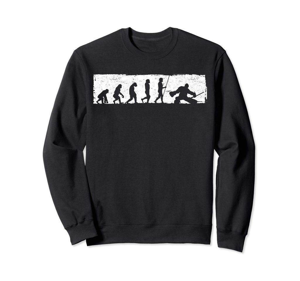 Ice Hockey Goalie Goal Keeper Sweatshirt - Minimalist Print Unisex - T-Shirt, Sweatshirt, Hoodie