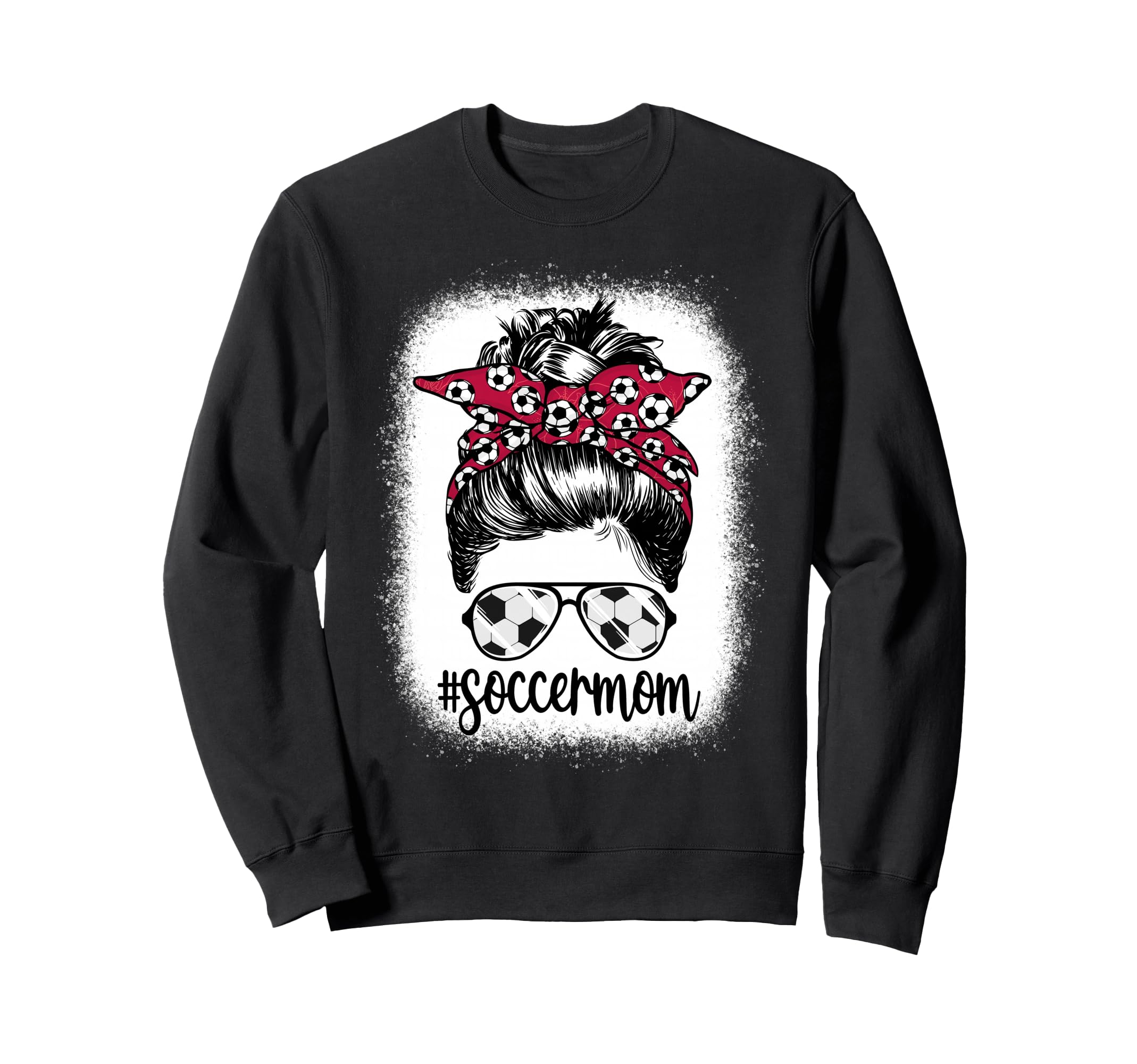 Mom Life Soccer Mom Mothers Day Sweatshirt - Fun Novelty Design Men Women - T-Shirt, Sweatshirt, Hoodie