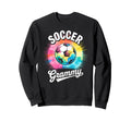 Soccer Grammy Grandma Tie Dye Sweatshirt - Fun Novelty Design for Adults - T-Shirt, Sweatshirt, Hoodie