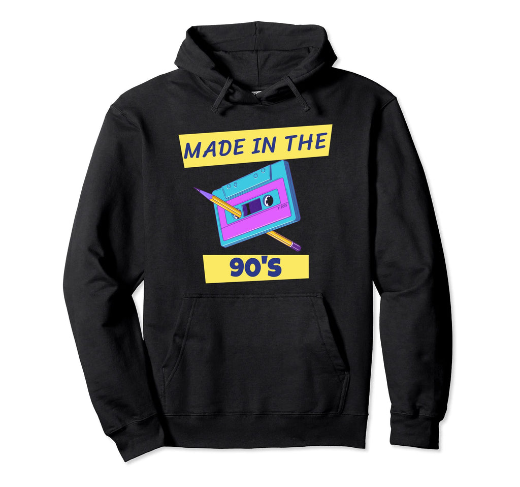 Cassette Tape Old School Made 90S Hoodie - Streetwear Style Men Women - T-Shirt, Sweatshirt, Hoodie