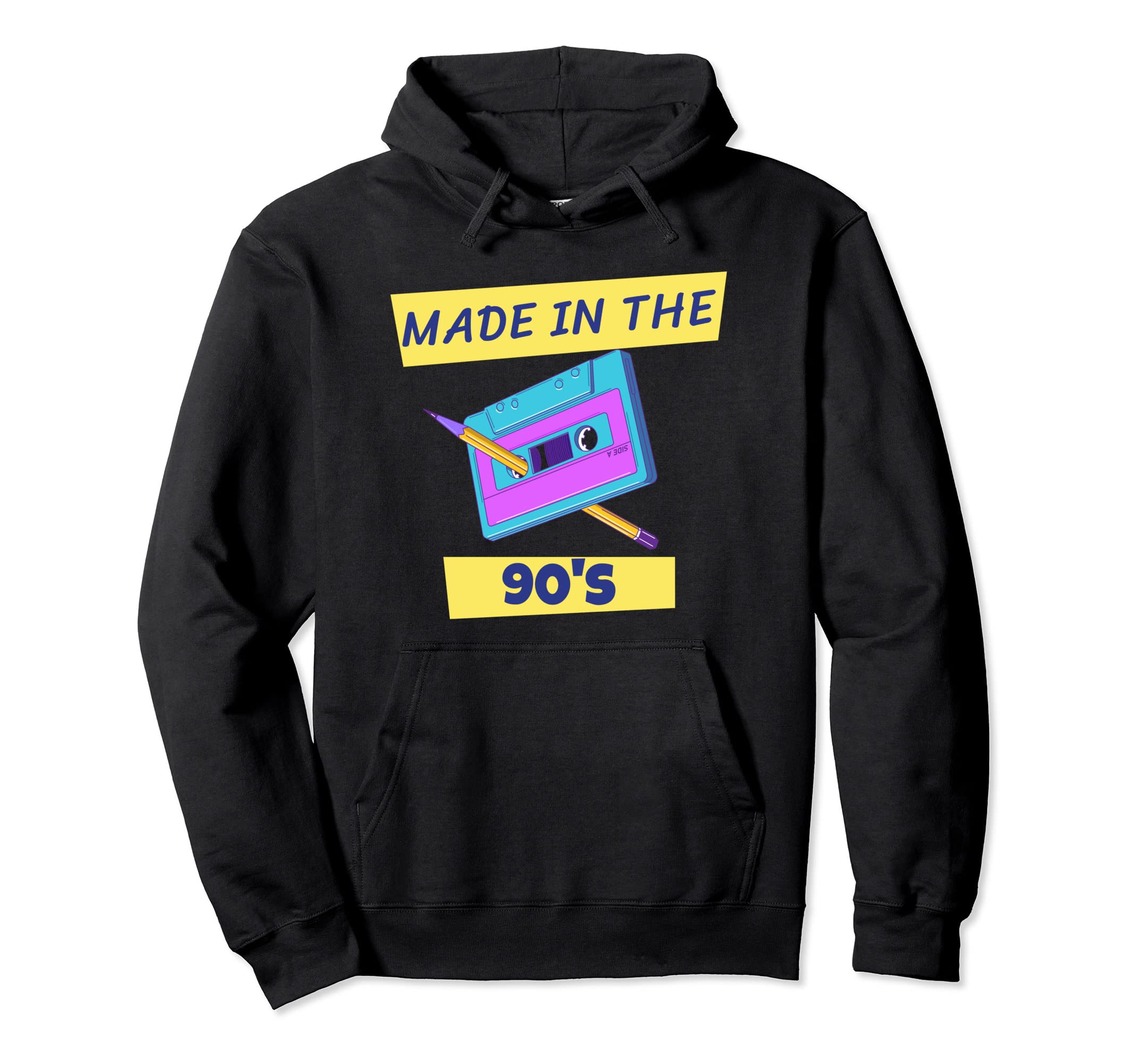Cassette Tape Old School Made 90S Hoodie - Streetwear Style Men Women - T-Shirt, Sweatshirt, Hoodie