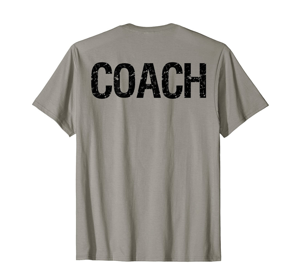 Coach Back Coaches Soccer Baseball T-Shirt - Graphic Print for Adults - T-Shirt, Sweatshirt, Hoodie
