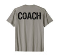Coach Back Coaches Soccer Baseball T-Shirt - Graphic Print for Adults - T-Shirt, Sweatshirt, Hoodie