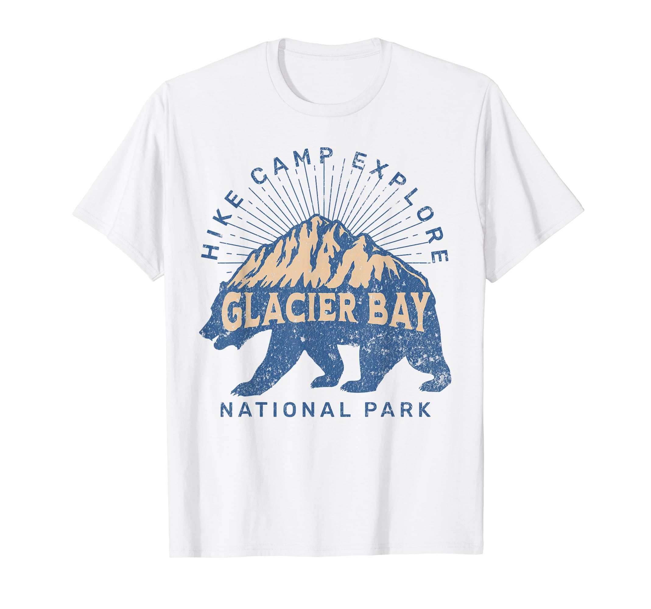 Glacier Bay National Park Alaska Usa T-Shirt - Aesthetic Graphic Men Women - T-Shirt, Sweatshirt, Hoodie