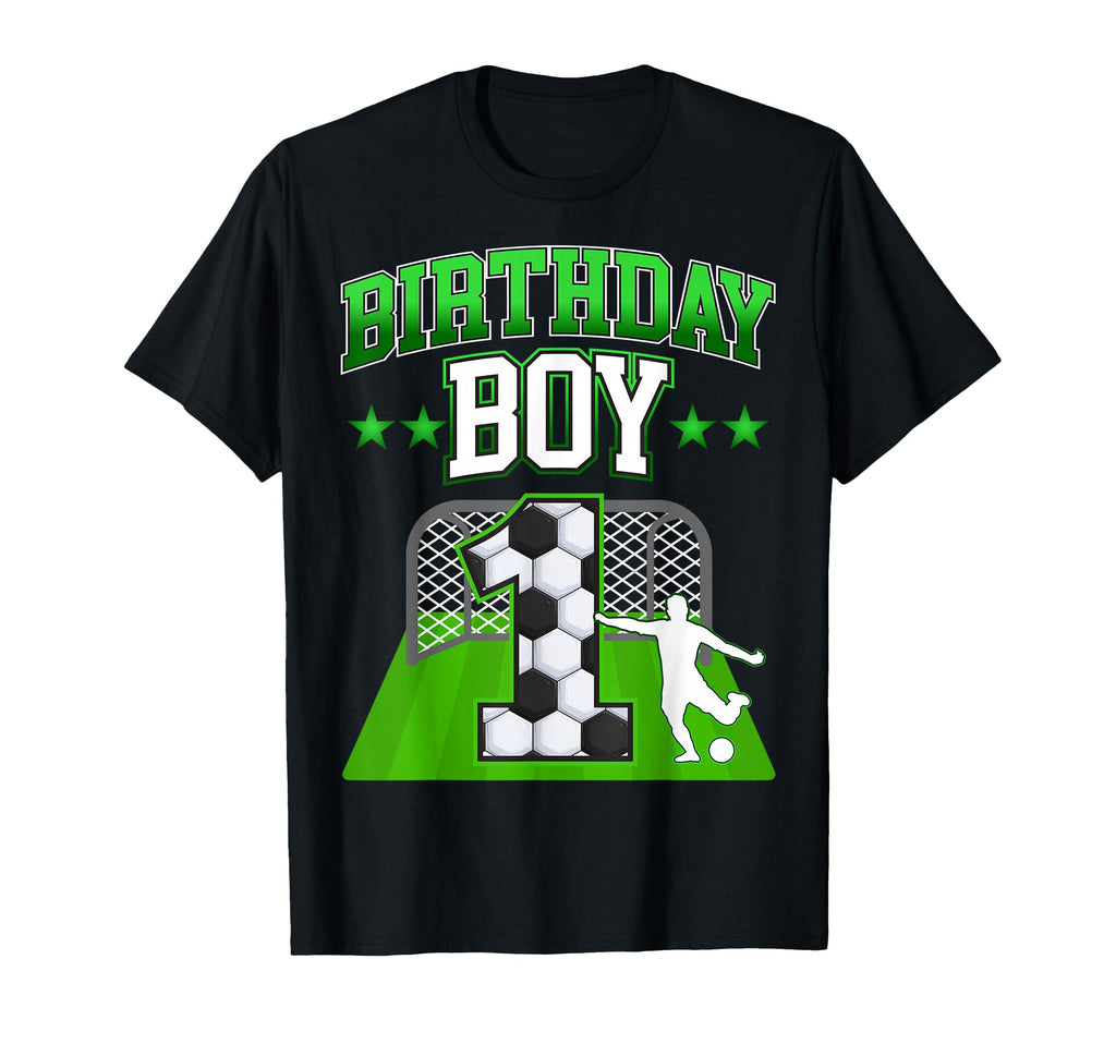 Soccer Themed Birthday Outfit 1 Year Old T-Shirt - Graphic Print Men Women - T-Shirt, Sweatshirt, Hoodie