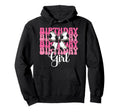 Birthday Soccer Coquette Bow Hoodie - Trendy Graphic Unisex - T-Shirt, Sweatshirt, Hoodie