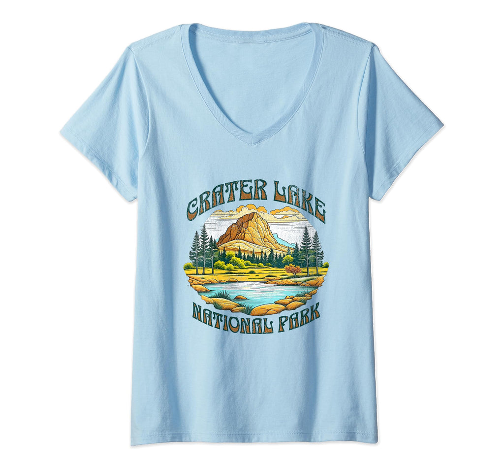 Crater Lake National Park Oregon Usa Hoodie - Novelty Apparel for Adults - T-Shirt, Sweatshirt, Hoodie