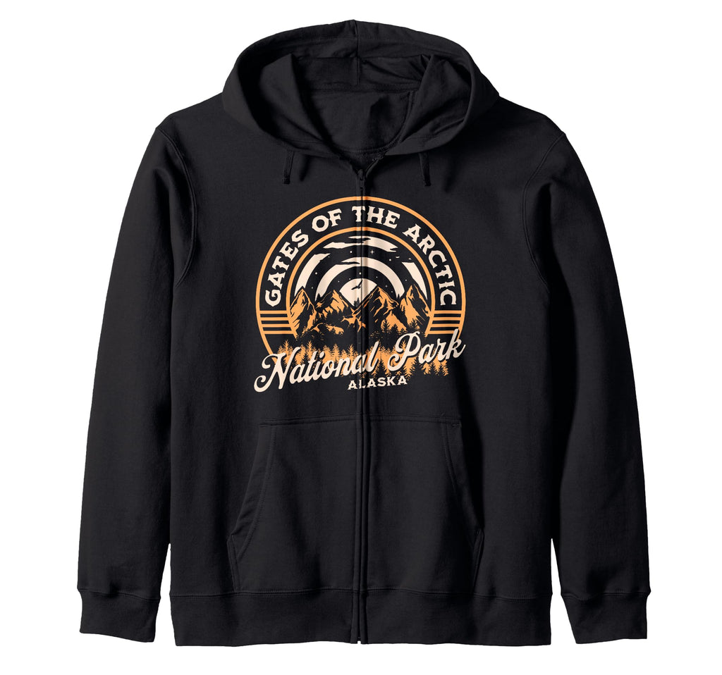 Gates Arctic National Park Alaska Usa Hoodie - Graphic Print for Adults - T-Shirt, Sweatshirt, Hoodie