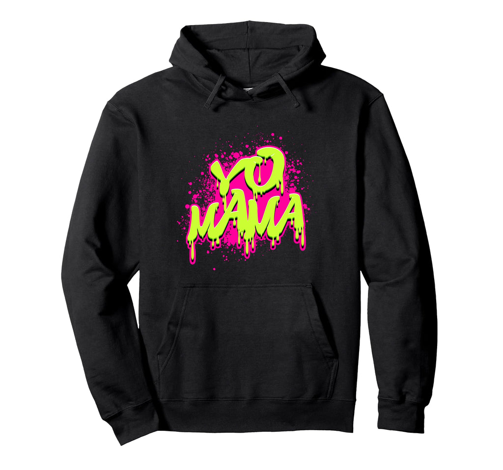 Hip Hop Rap Graffiti Old School Yo Hoodie - Custom Art Print for Adults - T-Shirt, Sweatshirt, Hoodie