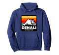 Denali National Park Alaska Mountains Hoodie - Trendy Graphic Men Women - T-Shirt, Sweatshirt, Hoodie