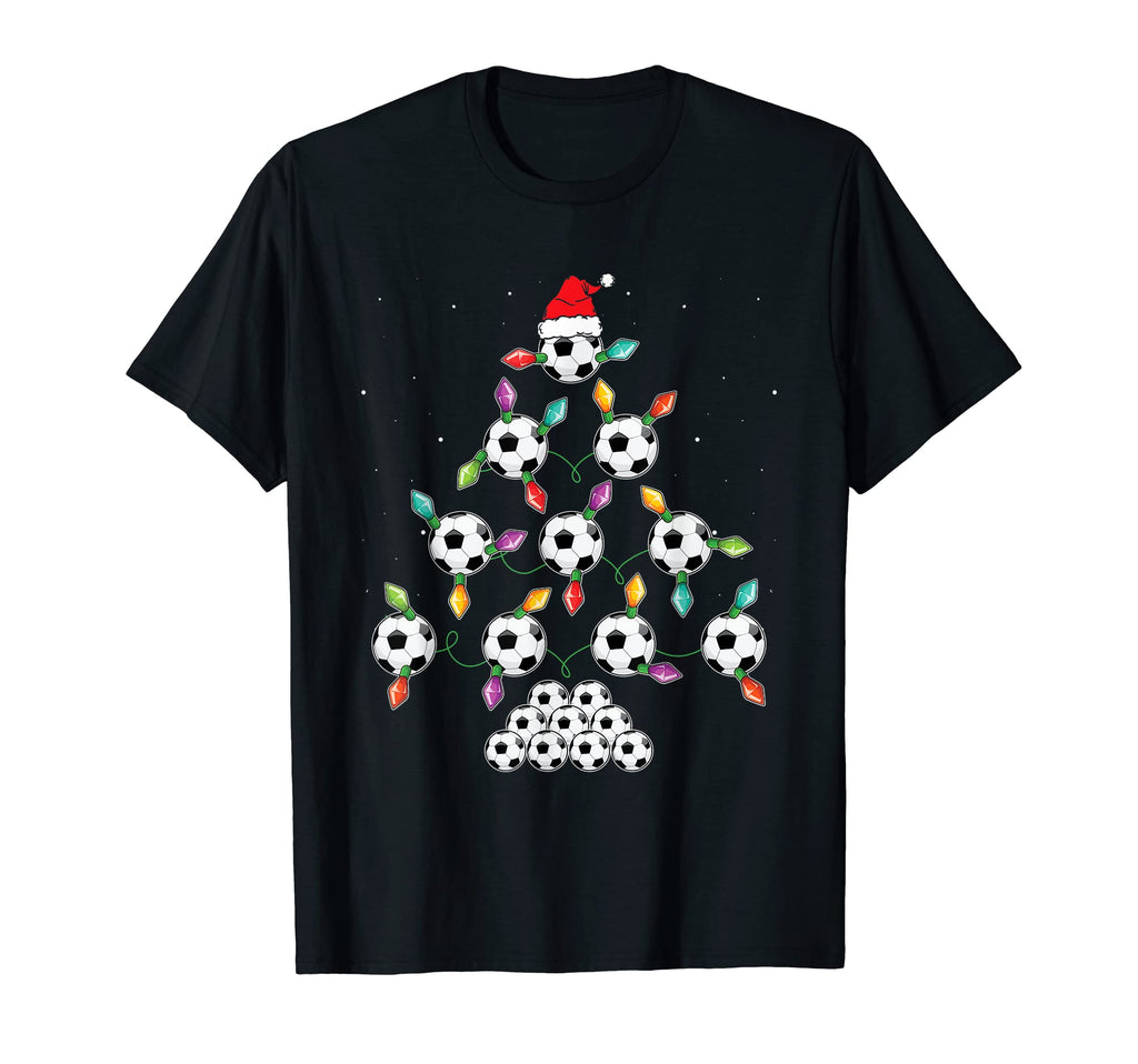 Soccer Tree Sport Enthusiast Lights T-Shirt - Streetwear Style Unisex - T-Shirt, Sweatshirt, Hoodie