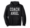 Coach Angel Custom Football Soccer Hoodie - Minimalist Print Unisex - T-Shirt, Sweatshirt, Hoodie