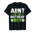 Aunt Birthday Soccer Player Matching T-Shirt - Novelty Apparel Men Women - T-Shirt, Sweatshirt, Hoodie