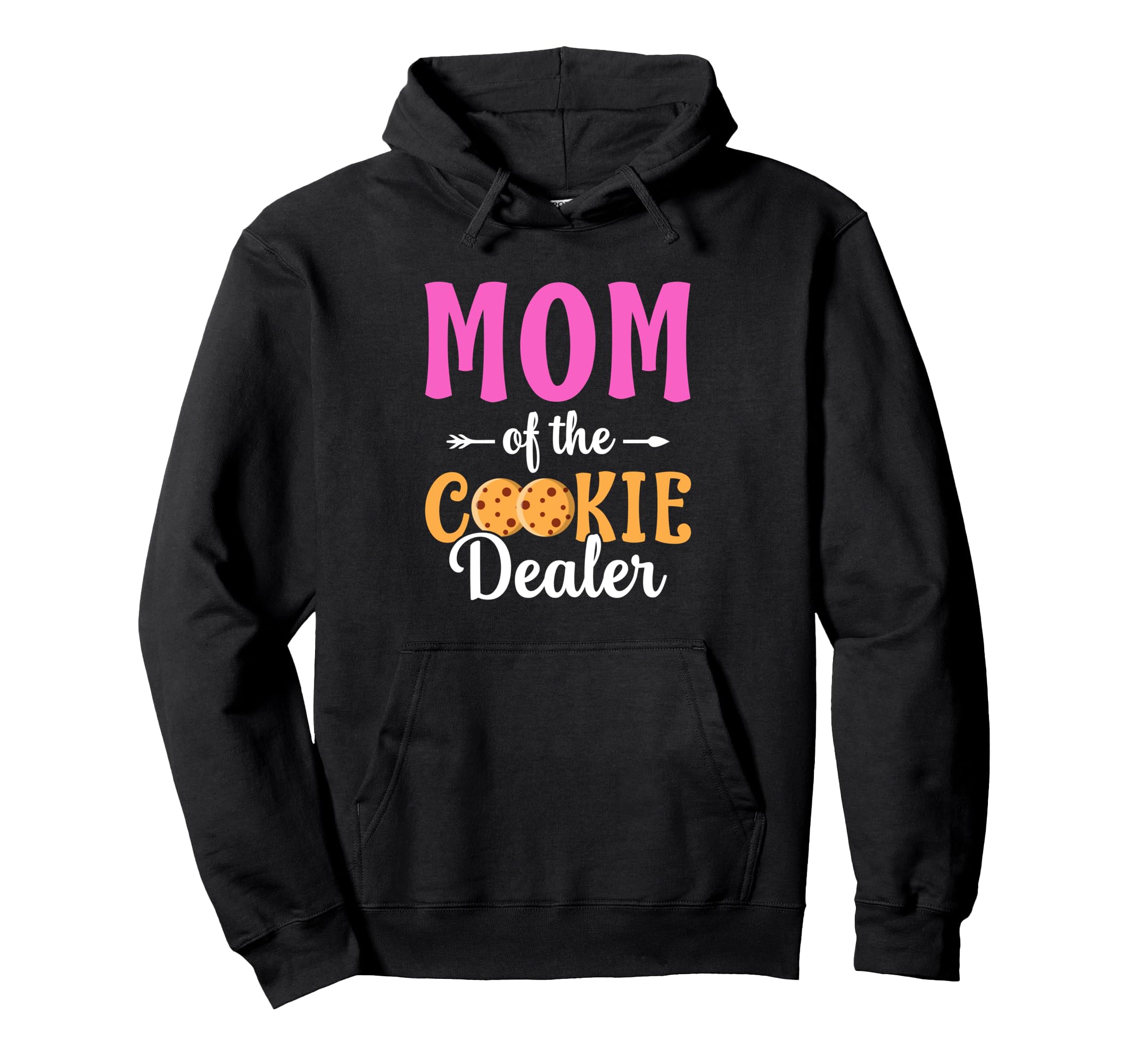 Womens Mom Cookie Dealer Scout Leader Hoodie - Fun Novelty Design Men Women - T-Shirt, Sweatshirt, Hoodie