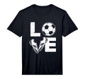 Love Soccer Player Soccer Lover T-Shirt - Casual Everyday Wear Unisex - T-Shirt, Sweatshirt, Hoodie
