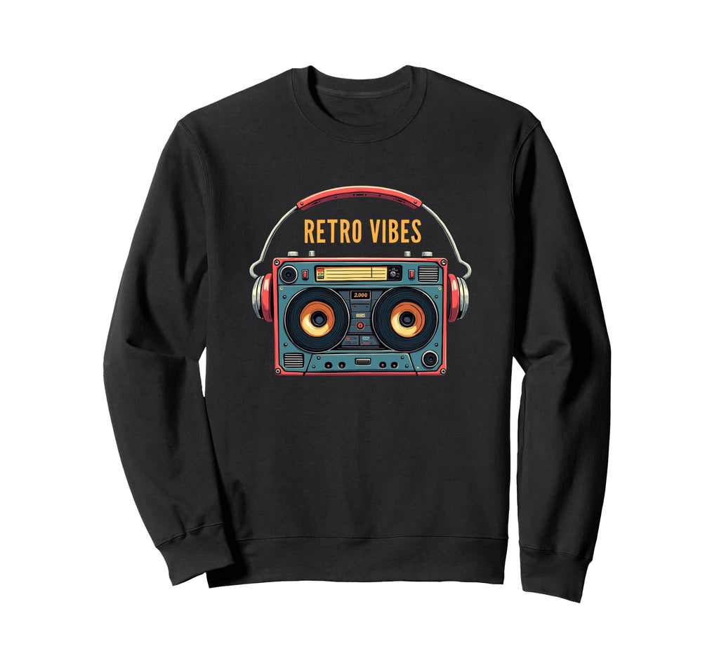 90S Fun Cassette Tape Vibe Sweatshirt - Novelty Apparel Unisex - T-Shirt, Sweatshirt, Hoodie