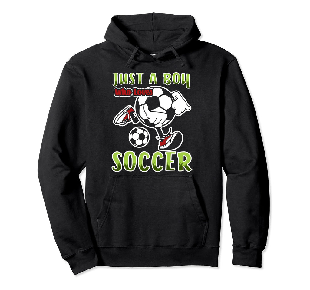 Just Who Loves Soccer Soccer Player Hoodie - Unique Graphic Men Women - T-Shirt, Sweatshirt, Hoodie