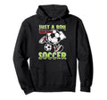 Just Who Loves Soccer Soccer Player Hoodie - Unique Graphic Men Women - T-Shirt, Sweatshirt, Hoodie