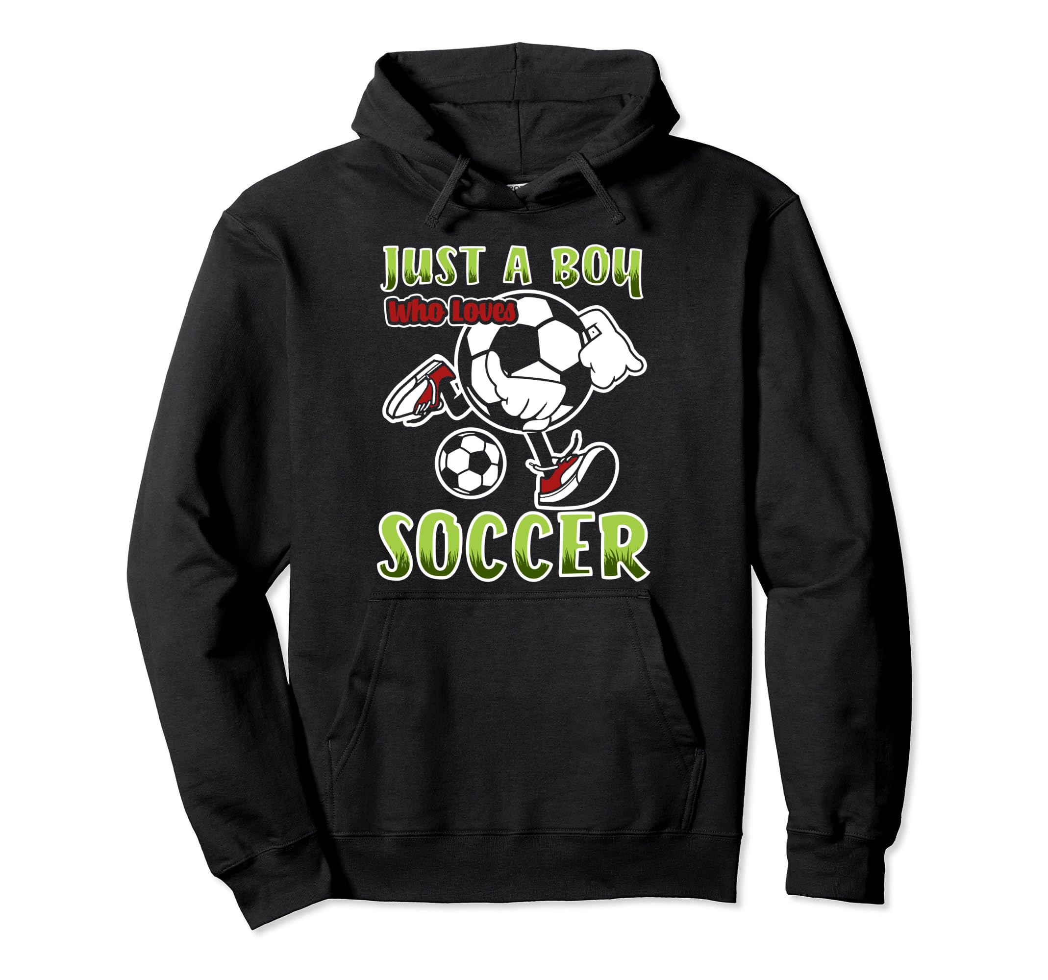 Just Who Loves Soccer Soccer Player Hoodie - Unique Graphic Men Women - T-Shirt, Sweatshirt, Hoodie