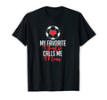 Soccer Player Football Game Goalie Mommy T-Shirt - Custom Art Print Unisex - T-Shirt, Sweatshirt, Hoodie