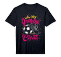 Mens My Princess Wears Cleats Classy T-Shirt - Fun Novelty Design Unisex - T-Shirt, Sweatshirt, Hoodie