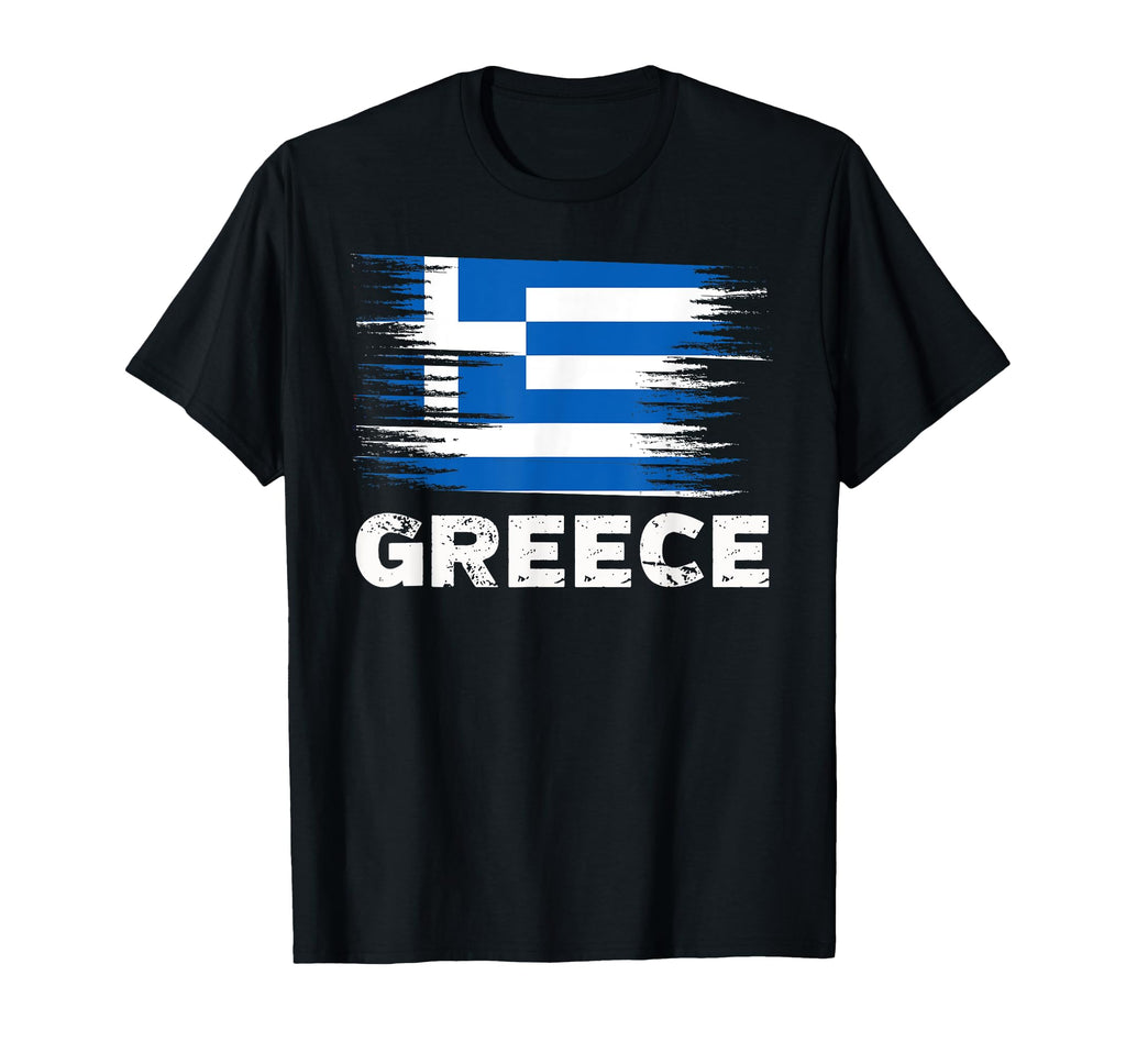 Greece Greek Flag Sports Soccer T-Shirt - Aesthetic Graphic Men Women - T-Shirt, Sweatshirt, Hoodie