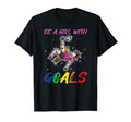 Be Goals Unicorn Soccer Player T-Shirt - Streetwear Style Men Women - T-Shirt, Sweatshirt, Hoodie