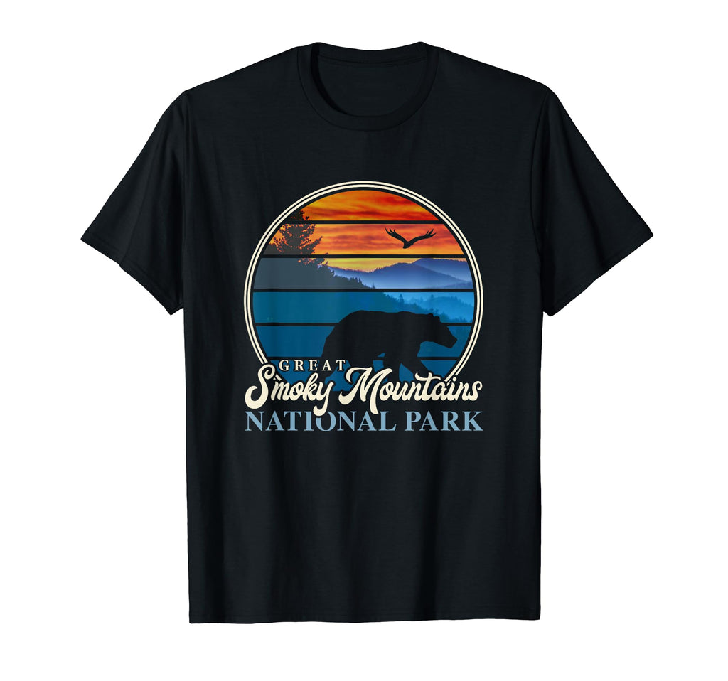 Great Smoky Mountains National Park Sunset T-Shirt - Unique Graphic Unisex - T-Shirt, Sweatshirt, Hoodie