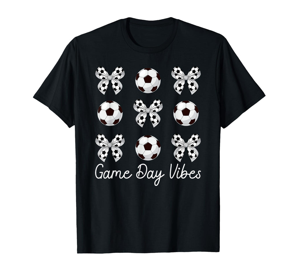 Game Day Vibes Soccer Game Day T-Shirt - Minimalist Print for Adults - T-Shirt, Sweatshirt, Hoodie