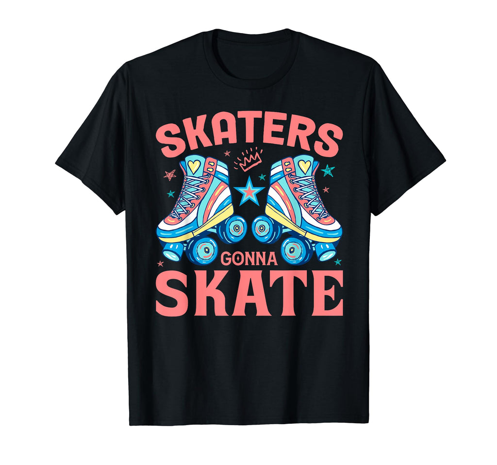 Roller Skater Skating 70S 80S T-Shirt - Casual Everyday Wear Men Women - T-Shirt, Sweatshirt, Hoodie