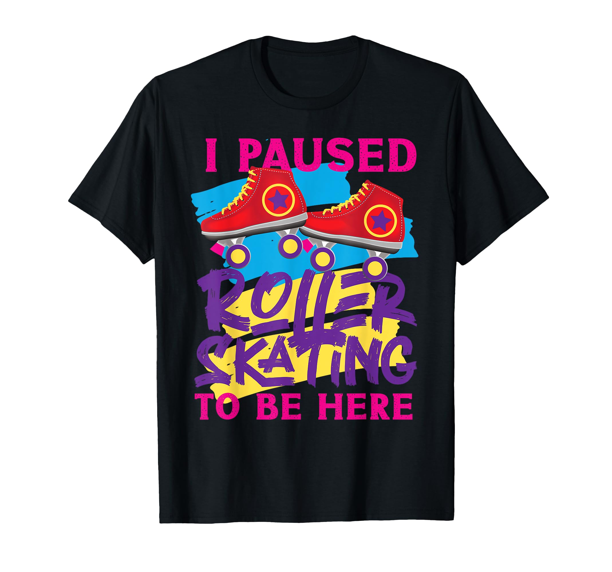Roller Skating Skate 1970S T-Shirt - Custom Art Print Men Women - T-Shirt, Sweatshirt, Hoodie