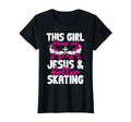 This Runs Jesus And Roller Skating T-Shirt - Unique Graphic for Adults - T-Shirt, Sweatshirt, Hoodie
