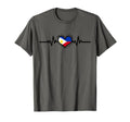 Heartbeat Filipino Roots T-Shirt - Casual Everyday Wear Unisex - T-Shirt, Sweatshirt, Hoodie