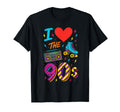 I Heart 90S 90S Roller Skate T-Shirt - Custom Art Print for Adults - T-Shirt, Sweatshirt, Hoodie