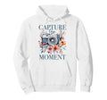 Photographer Capture Moment Camera Hoodie - Custom Art Print Men Women - T-Shirt, Sweatshirt, Hoodie